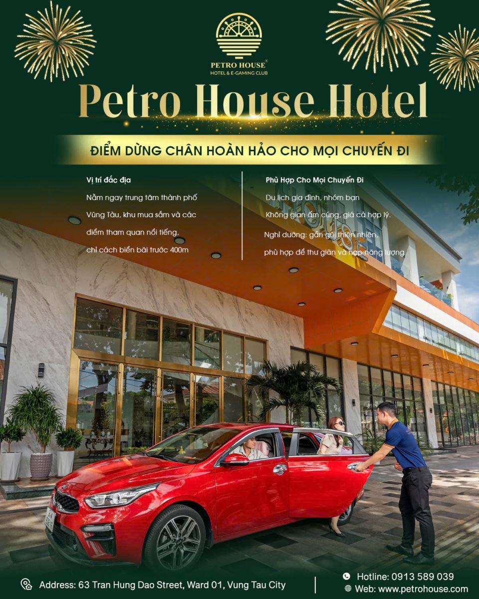 [English Below] 💥Petro House Hotel – Điểm Dừng Chân Hoàn Hảo Cho Mọi Chuyến Đi💥