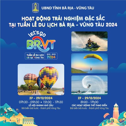 KHÁM PHÁ TUẦN LỄ DU LỊCH BÀ RỊA – VŨNG TÀU 2024 CÙNG PETRO HOUSE HOTEL 